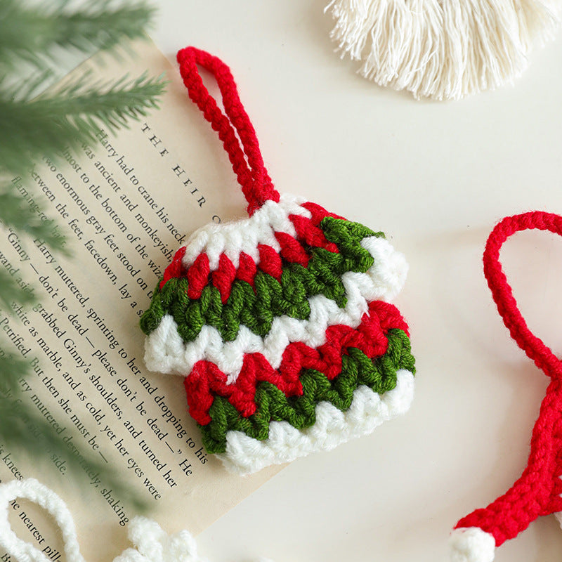 Hand-Woven Christmas Ornaments for Cozy Holiday Decor