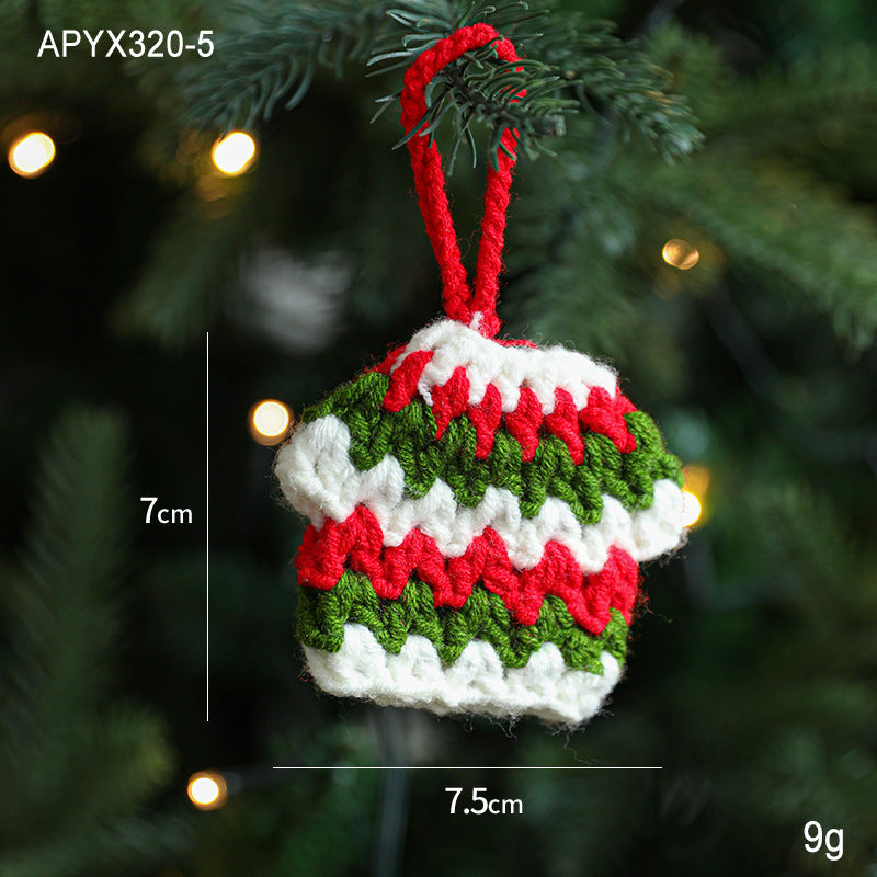 Hand-Woven Christmas Ornaments for Cozy Holiday Decor