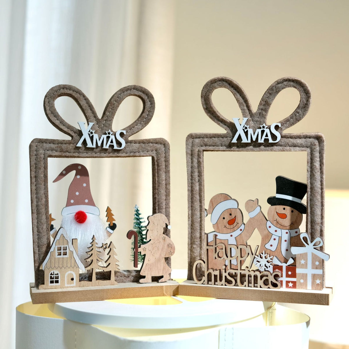 Christmas Tabletop Ornaments for Festive Atmosphere
