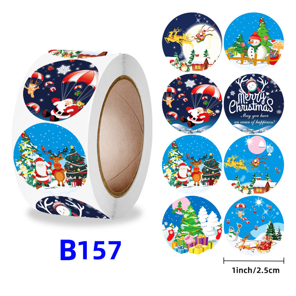 Christmas Gift Stickers for Festive Gift Wrapping