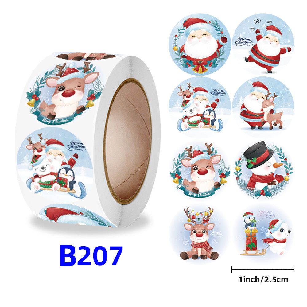 Christmas Gift Stickers for Festive Gift Wrapping