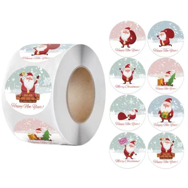 Christmas Gift Stickers for Festive Gift Wrapping