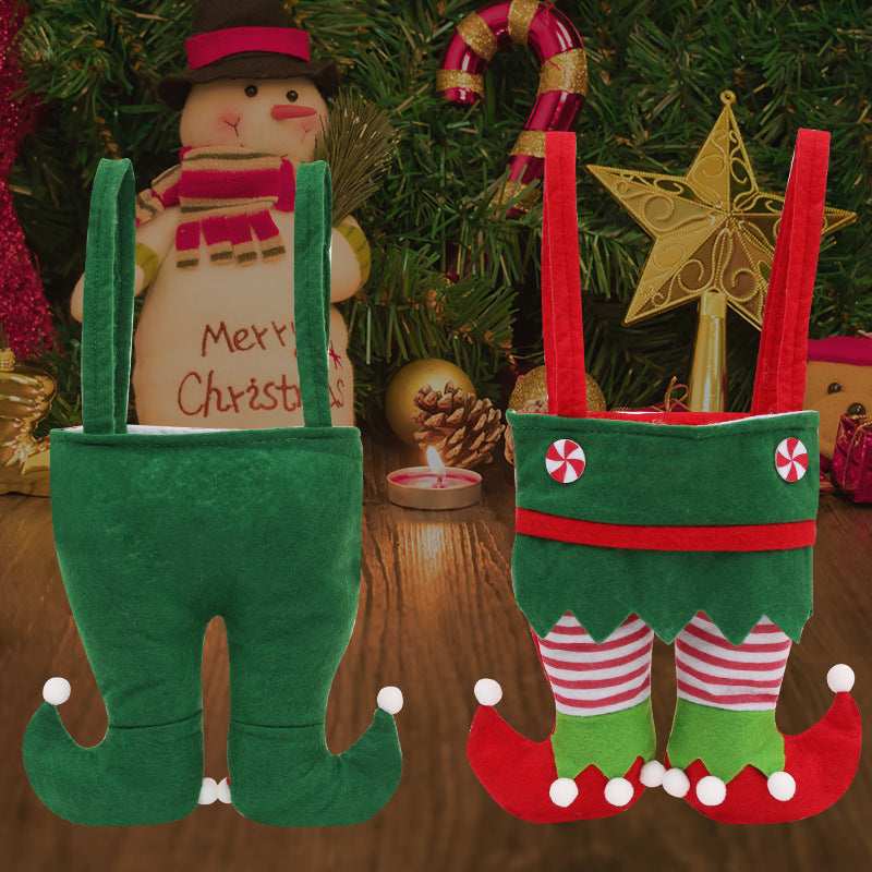 Christmas Elf Gift Bag for Festive Reusable Giving