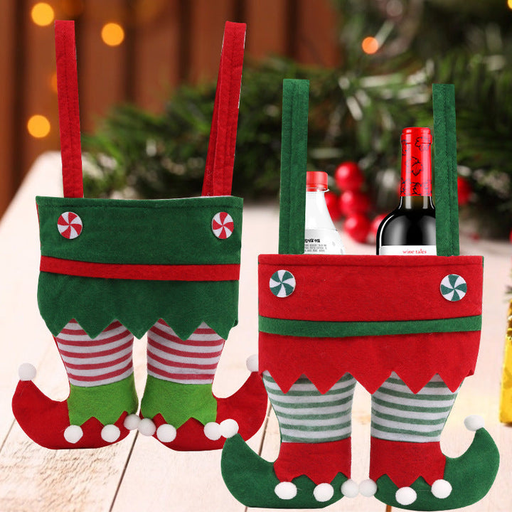 Christmas Elf Gift Bag for Festive Reusable Giving