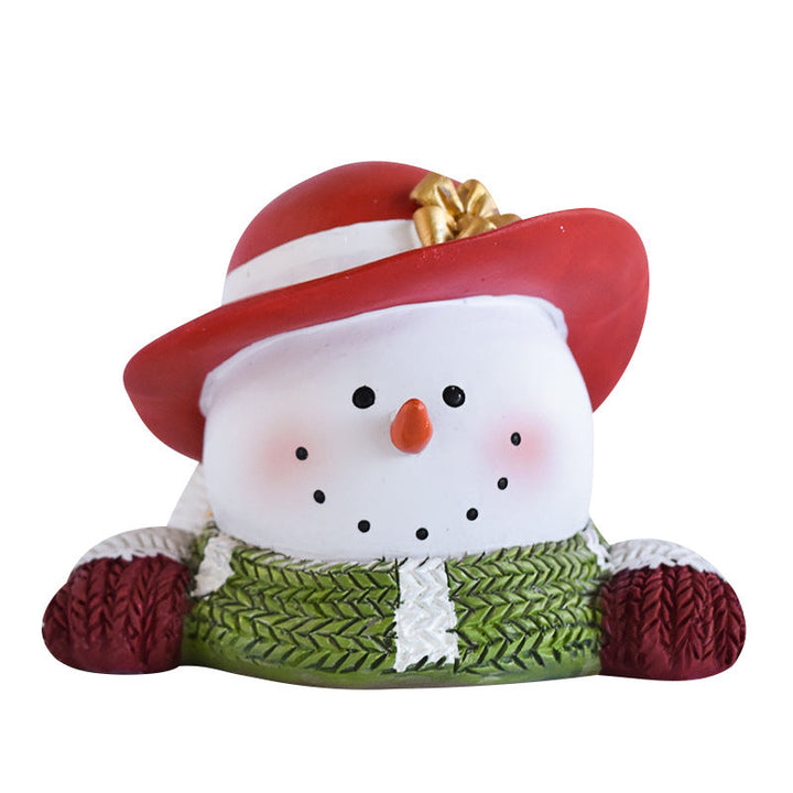Christmas Snowman Ornament — Cozy Light-Up Holiday Glow