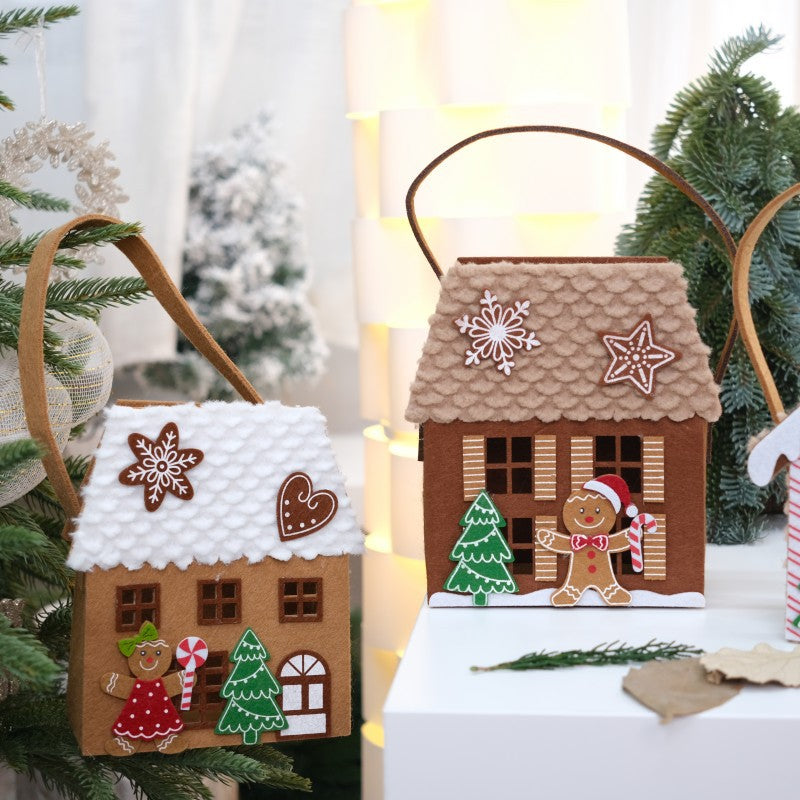 Christmas Gingerbread Tote Bag for Festive Gifting