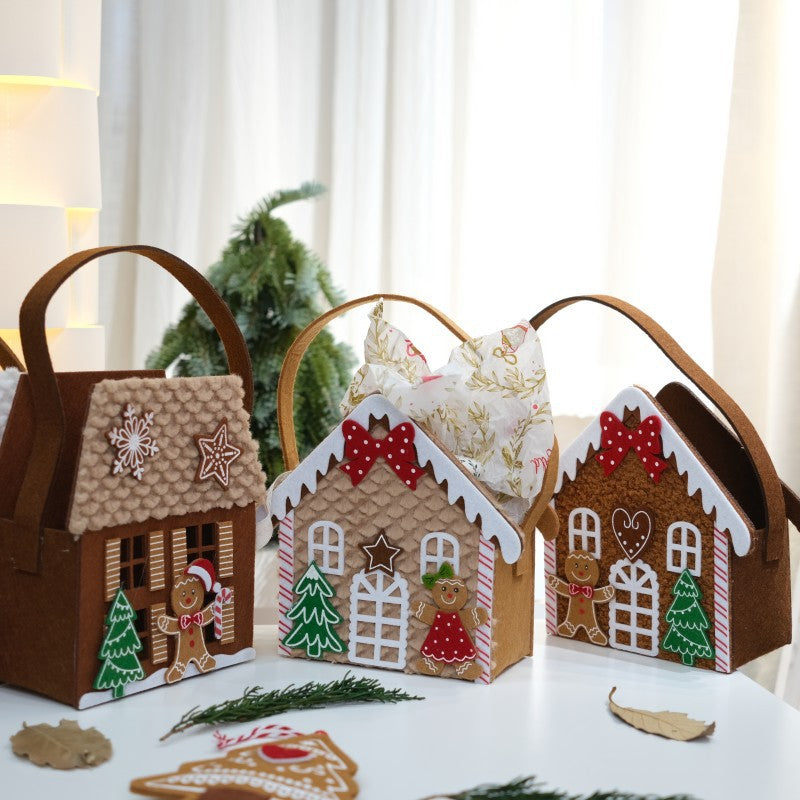 Christmas Gingerbread Tote Bag for Festive Gifting
