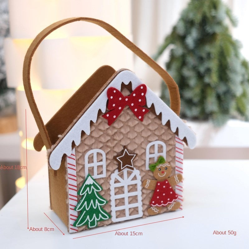 Christmas Gingerbread Tote Bag for Festive Gifting