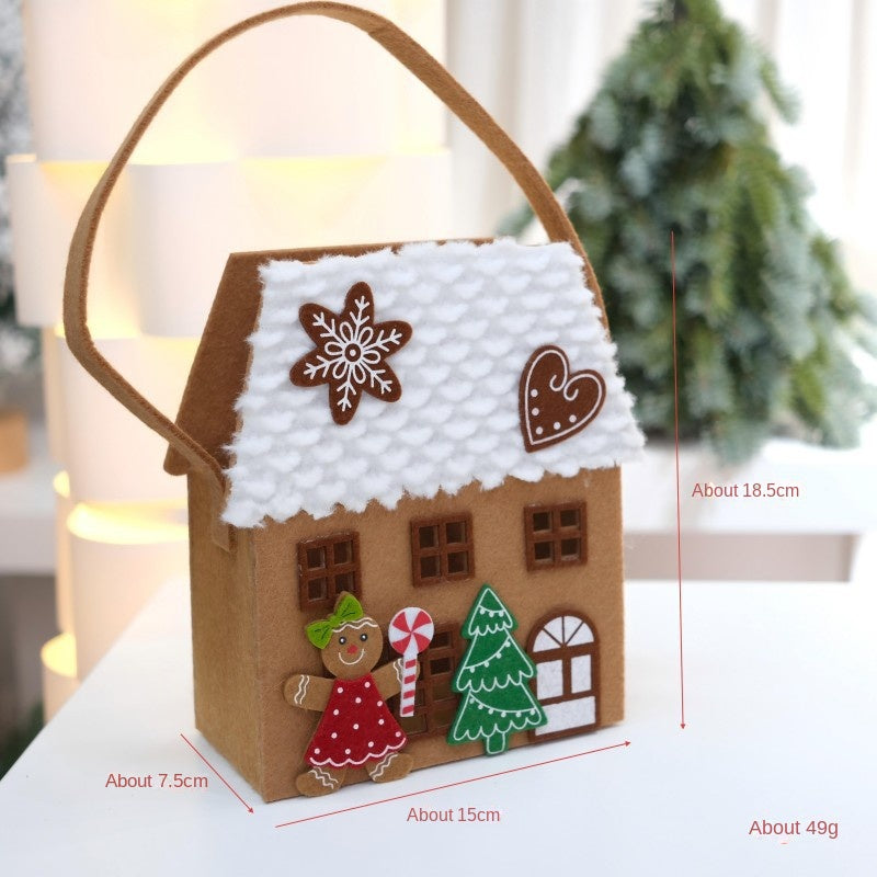 Christmas Gingerbread Tote Bag for Festive Gifting