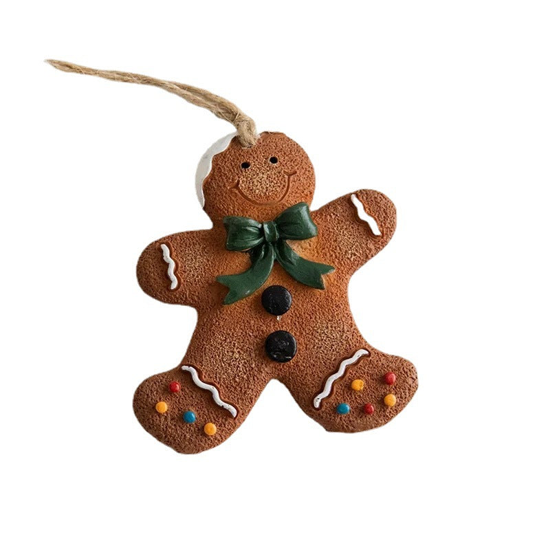 Christmas Gingerbread Man Ornaments – Retro Holiday Decor
