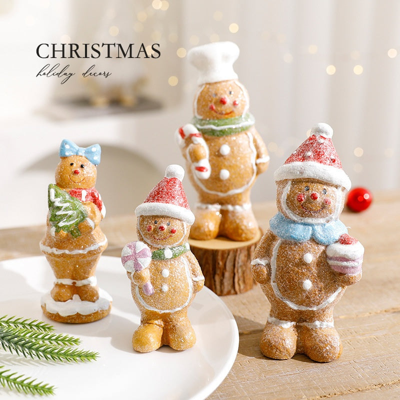 Christmas Gingerbread Ornaments for Festive Displays