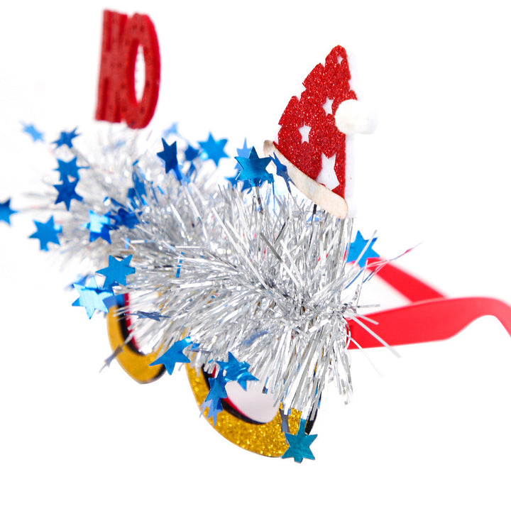Christmas Novelty Glasses for Festive Party Photos