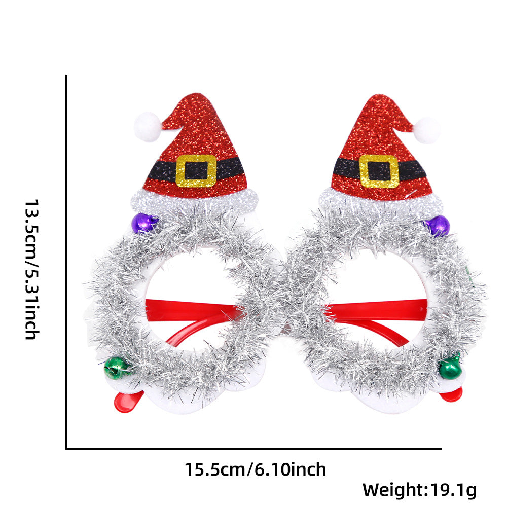 Christmas Novelty Glasses for Festive Holiday Photos