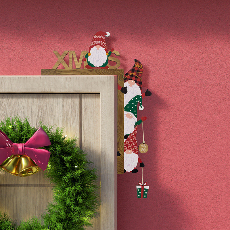 Christmas Doorway Decor for a Whimsical Holiday Entryway