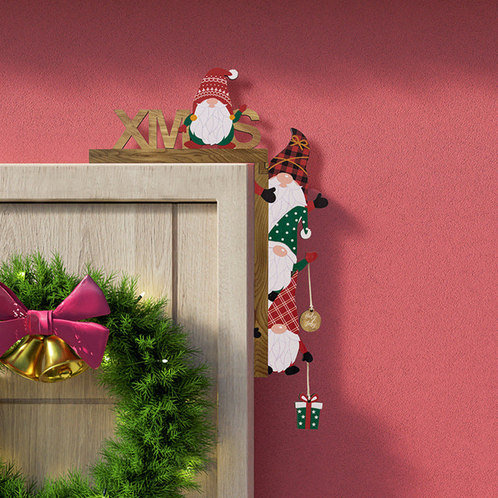 Christmas Doorway Decor for a Whimsical Holiday Entryway