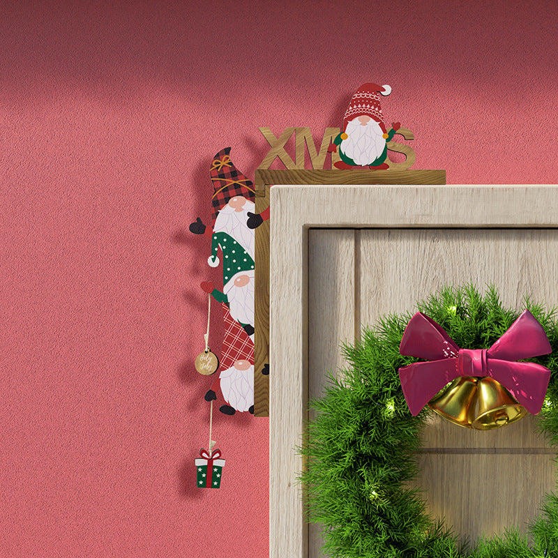 Christmas Doorway Decor for a Whimsical Holiday Entryway