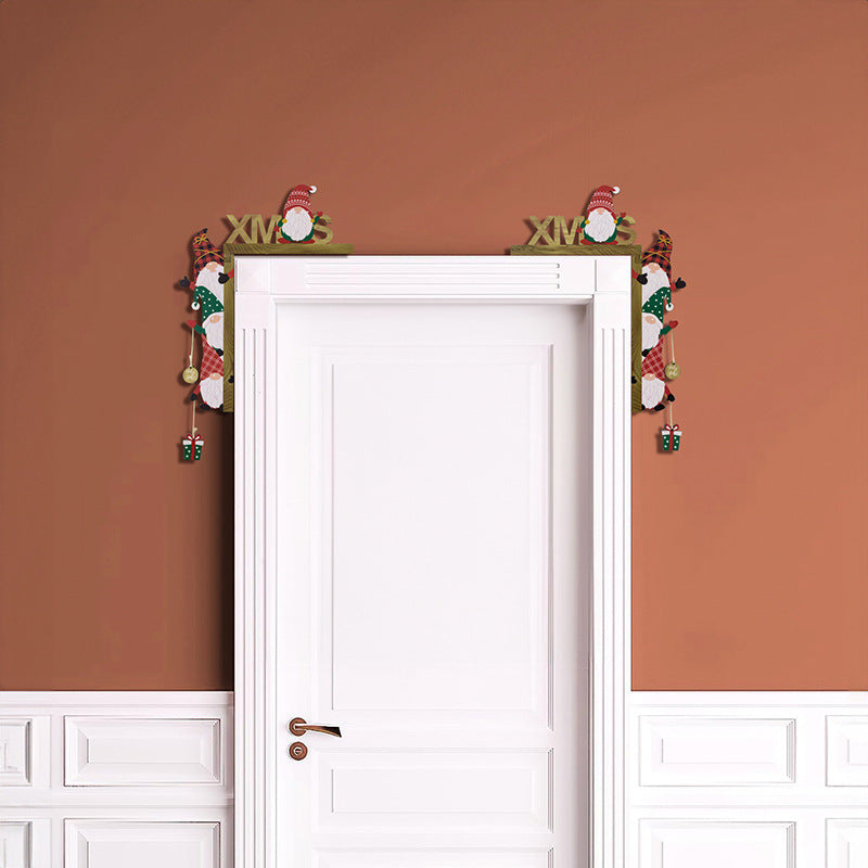 Christmas Doorway Decor for a Whimsical Holiday Entryway