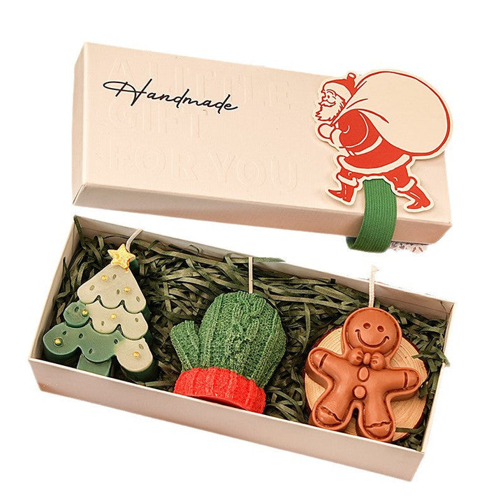 Handmade Christmas Candle Gift Set for Cozy Holiday Decor