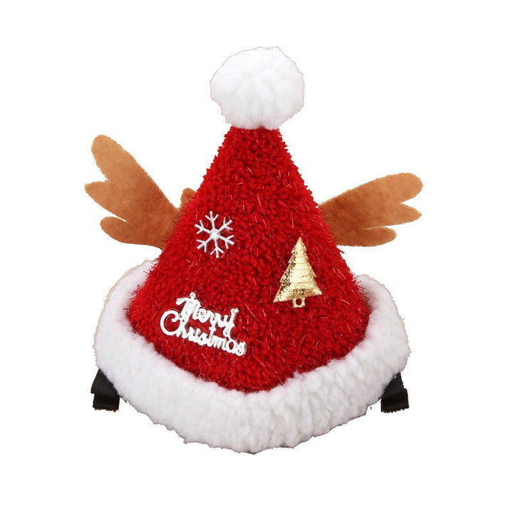 Christmas Hat Hair Clip for Playful Holiday Styles