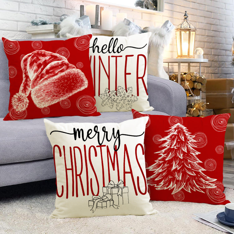 Christmas Pillowcase Covers for Cozy Holiday Home Decor