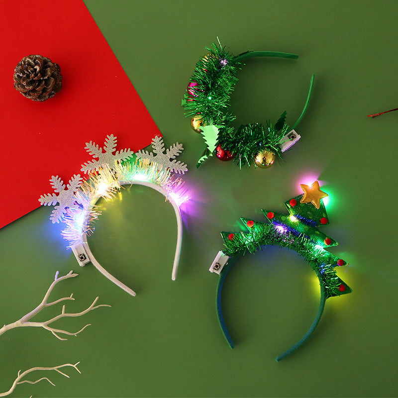 Holiday Headband — Light-Up Christmas Party Style