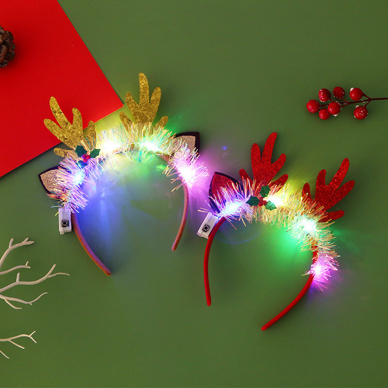 Holiday Headband — Light-Up Christmas Party Style