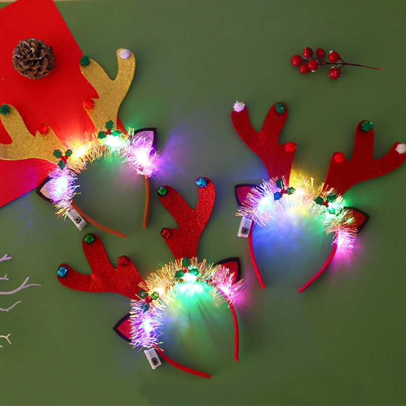 Holiday Headband — Light-Up Christmas Party Style