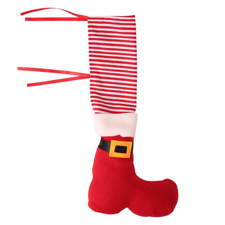 Christmas Santa Chair Leg Covers | Festive Table Decor