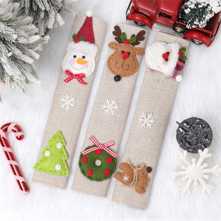 Christmas Appliance Handle Covers | Festive Kitchen Décor