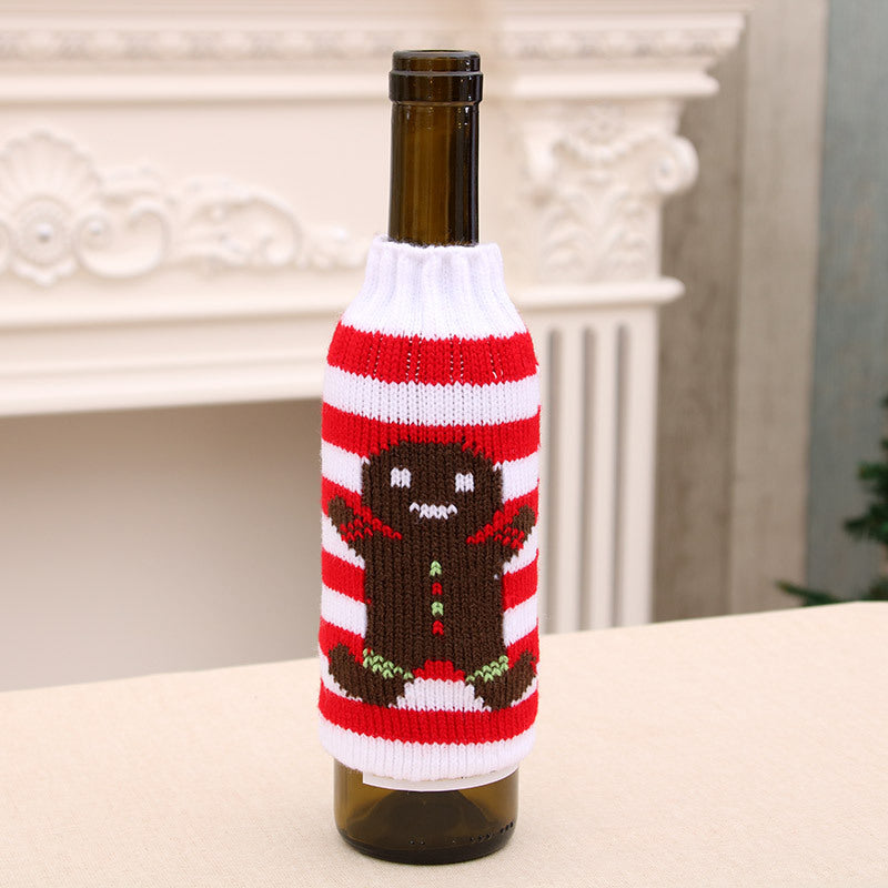 Christmas Bottle Covers for Festive Holiday Tables