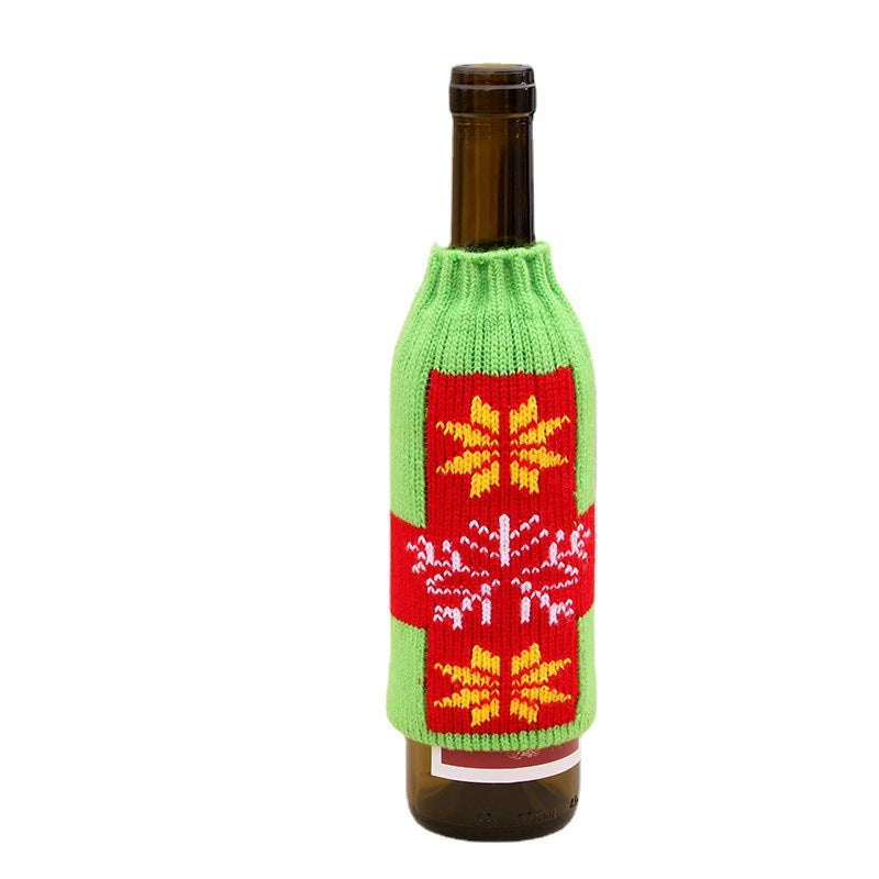 Christmas Bottle Covers for Festive Holiday Tables