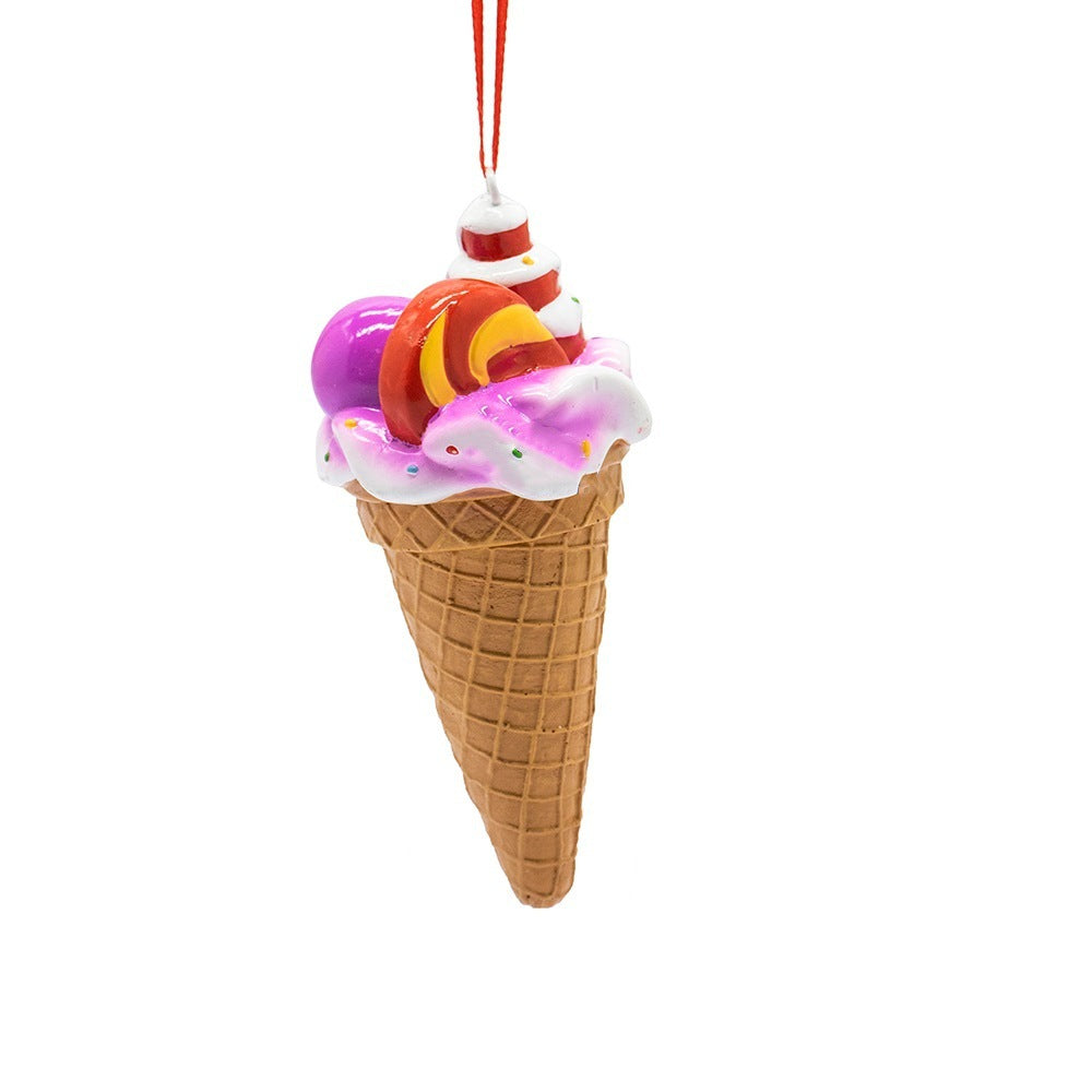 Christmas Ice Cream Ornament for Playful Tree Decor