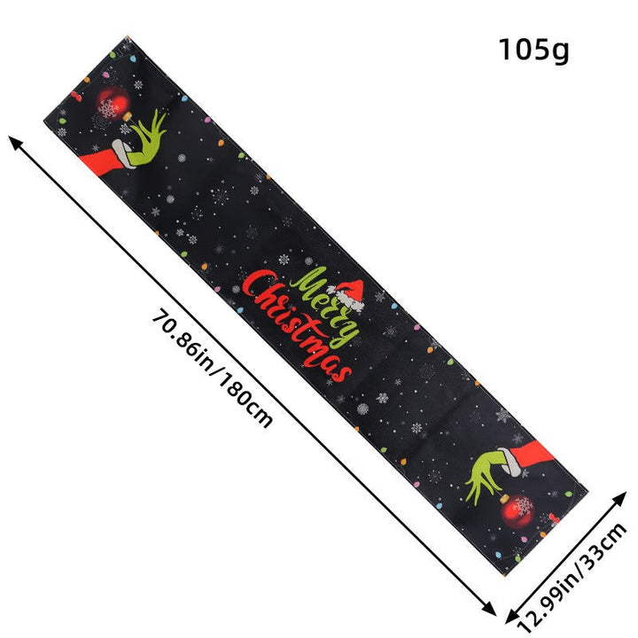 Christmas Table Runner Set — Instant Holiday Tablescape