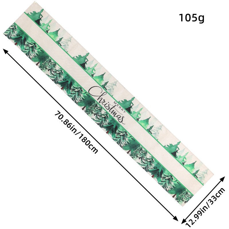 Christmas Table Runner Set — Instant Holiday Tablescape