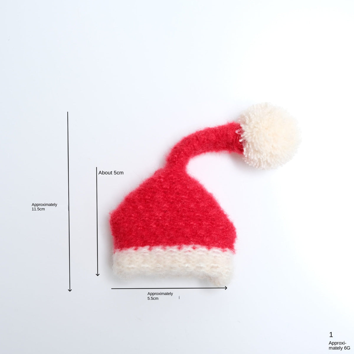 Knitted Christmas Bottle Ornaments for Festive Decor
