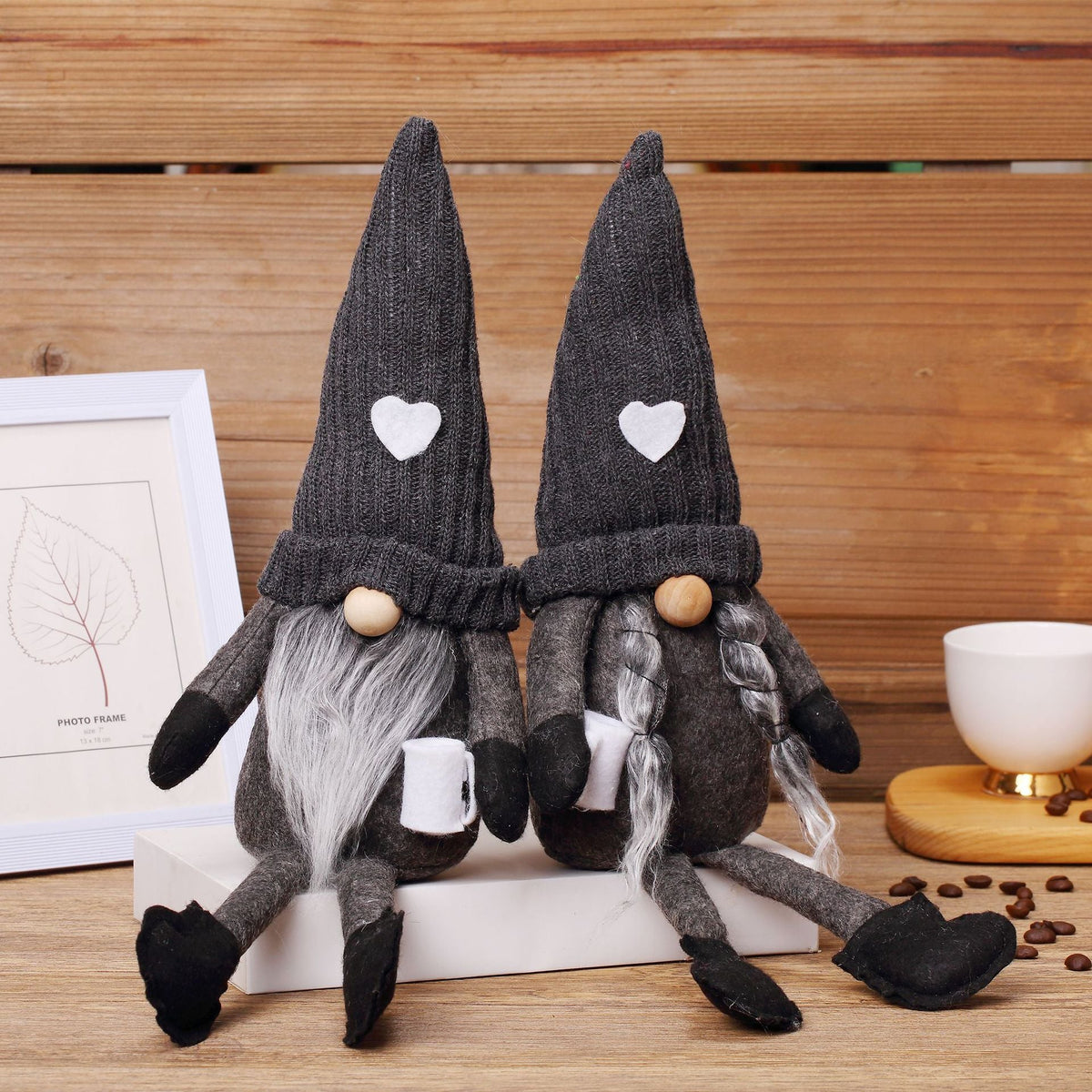 Knitted Christmas Gnome Decor for Cozy Holiday Style