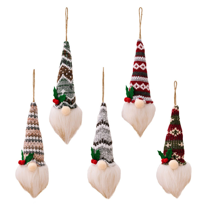 Christmas Gnome Ornament With Cozy Festive Tree Charm