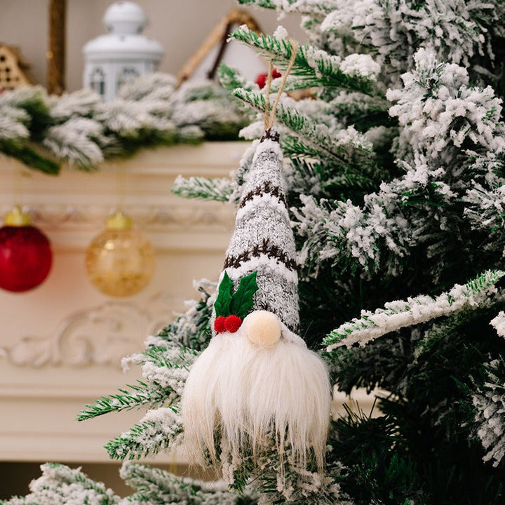 Christmas Gnome Ornament With Cozy Festive Tree Charm