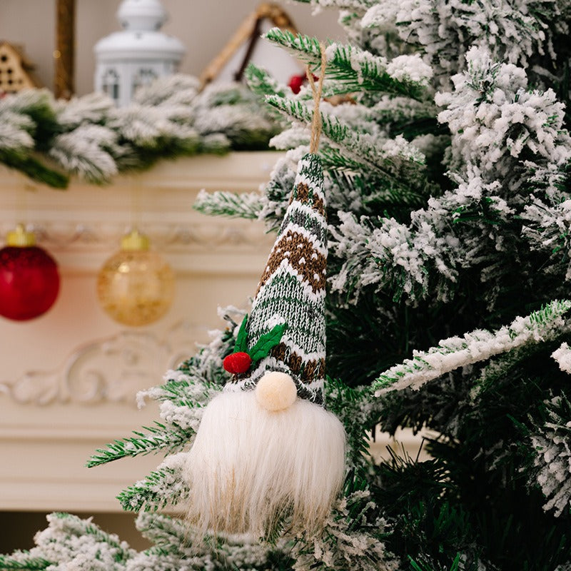 Christmas Gnome Ornament With Cozy Festive Tree Charm