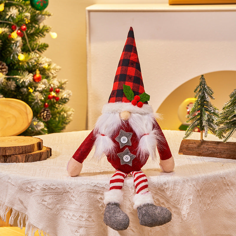 Christmas Gnome Curtain Tiebacks – Cozy Holiday Decor
