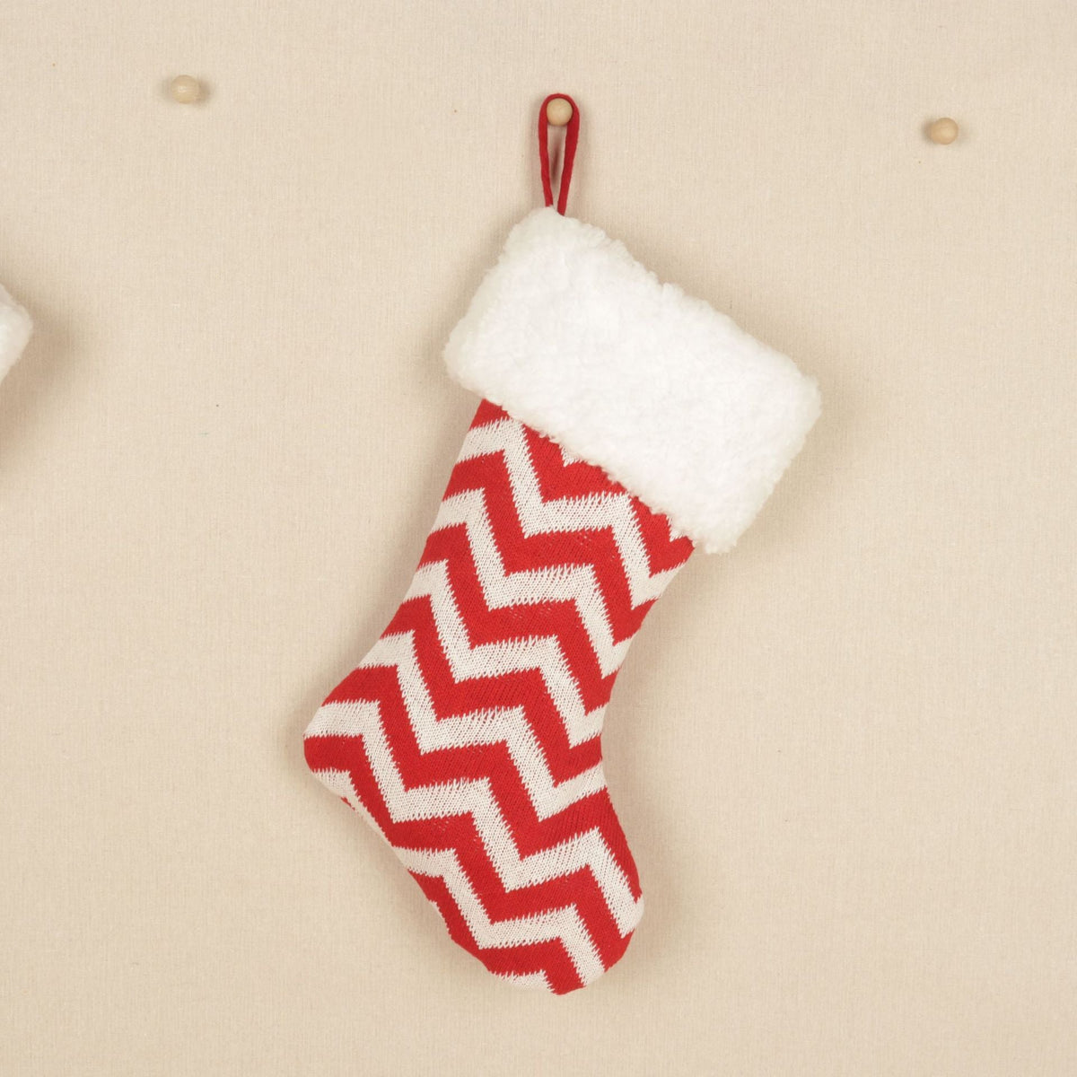 Knitted Christmas Stockings For Festive Gift Displays