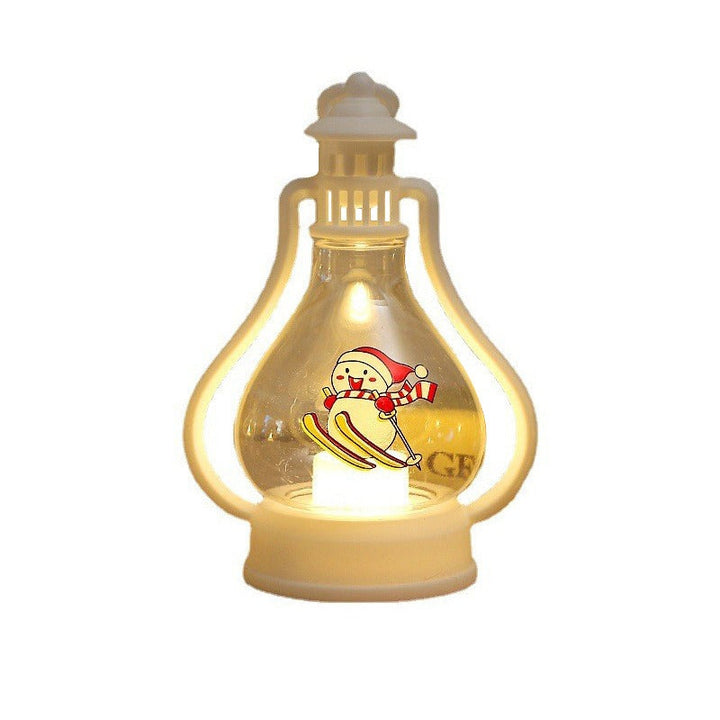 Christmas LED Lantern Window Light for Kids Rooms