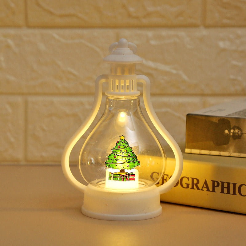 Christmas LED Lantern Window Light for Kids Rooms