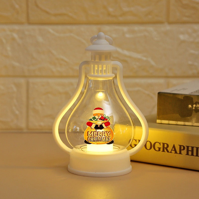 Christmas LED Lantern Window Light for Kids Rooms