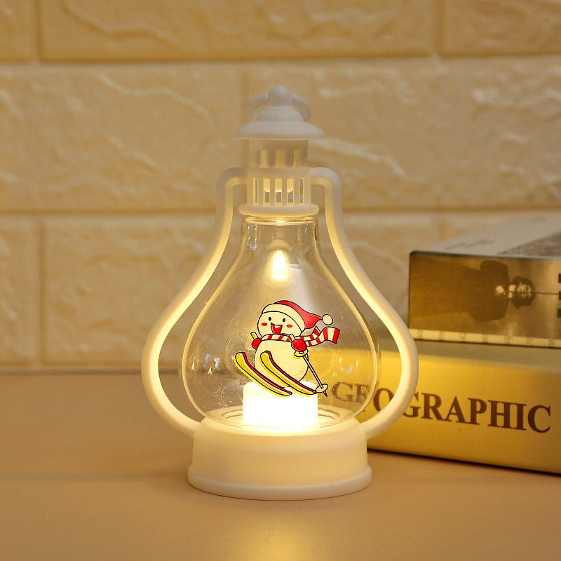 Christmas LED Lantern Window Light for Kids Rooms