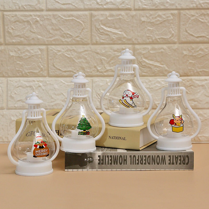 Christmas LED Lantern Window Light for Kids Rooms