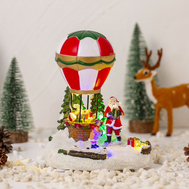 Light-Up Christmas Music House Decoration Centerpiece