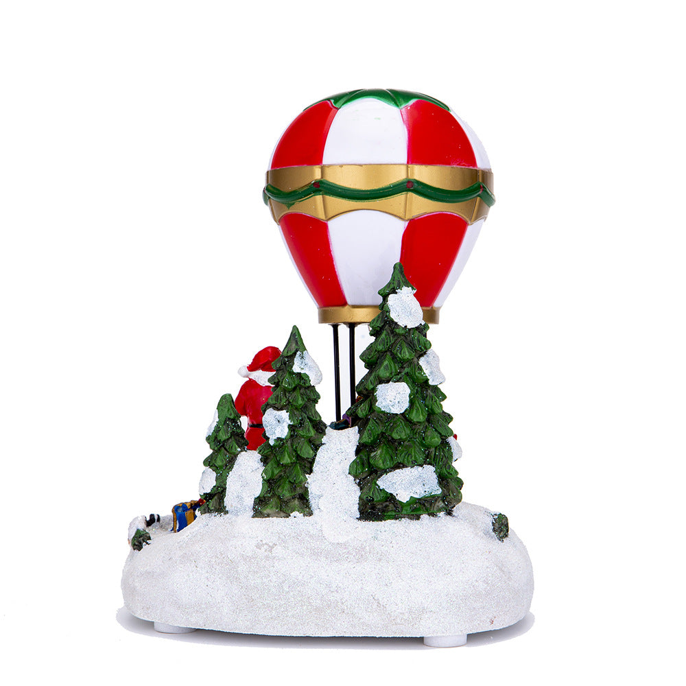 Light-Up Christmas Music House Decoration Centerpiece