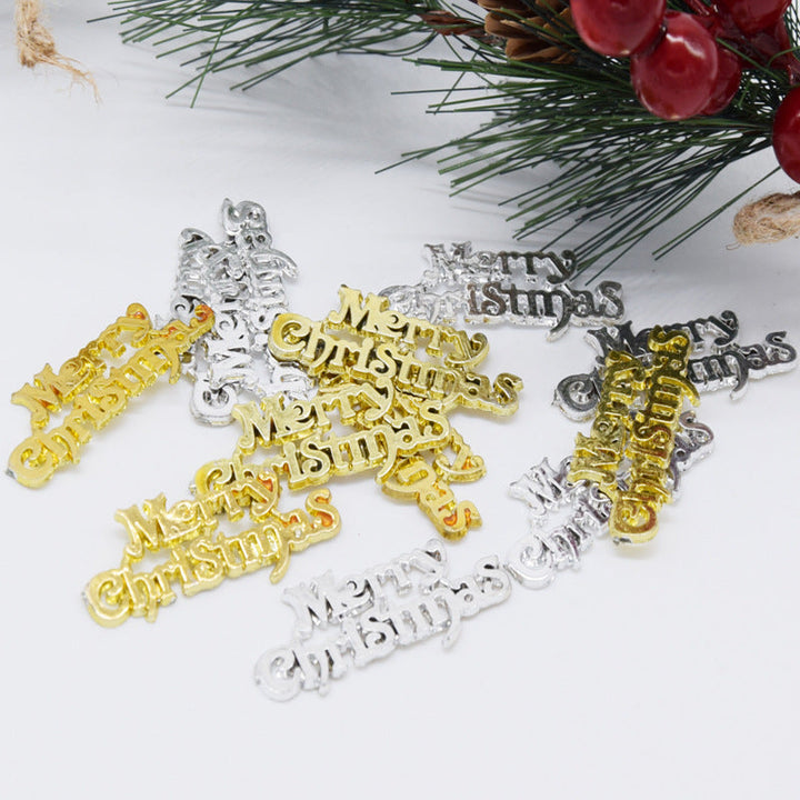 Christmas Tree Merry Christmas Sign Hanging Ornament