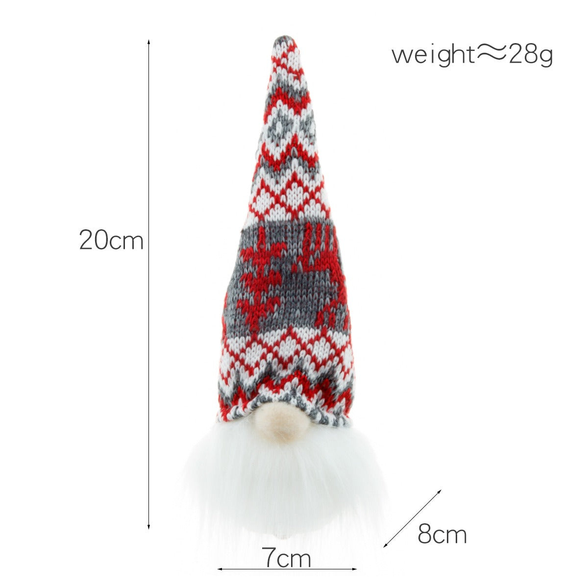 Christmas Gnome Ornament for Cozy Festive Home Decor